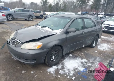 2008 Toyota Corolla Le from USA, damaged, VIN 2T1BR32E98C906593